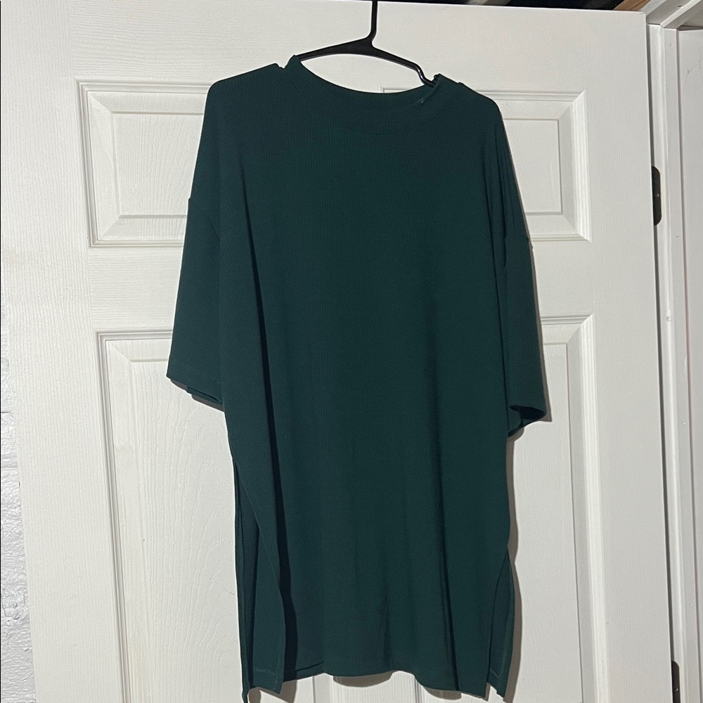 Dressed in LALA Deep Green Short Sleeve Tee